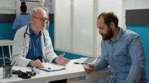 De medische term prognose betekent het verwachte beloop van de ziekte. De dokter schat in of er een gunstige of ongunstige prognose is.